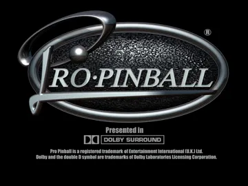 Pro Pinball - Timeshock! (EU) screen shot title